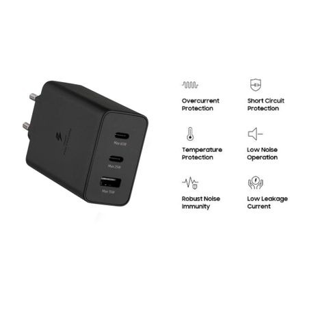65W Super Fast Power Adapter Charger with Cable for Mobiles, Other Devices - Image 2