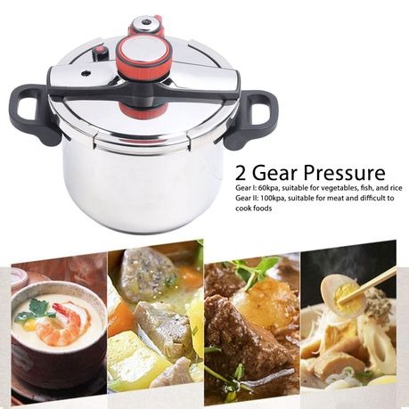 UNITED TORNADO Stainless Steel Pressure Cooker 9LTR - Image 5