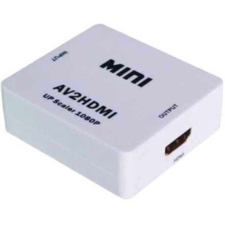 Mini AV To HDMI Converter Adapter - RCA Cable to HDMI Splitter HDMI Adapter - Image 3