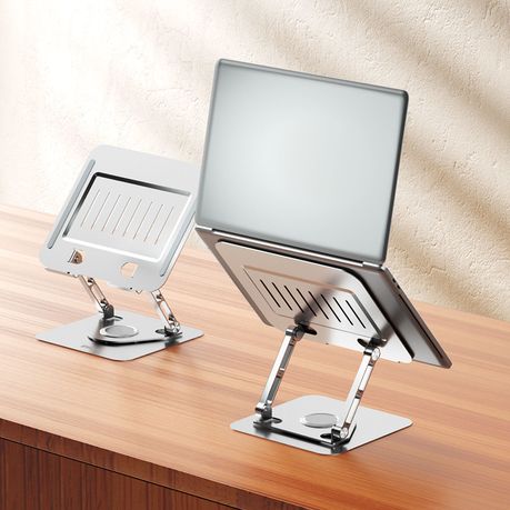BWOO Adjustable Metal Laptop Stand with 360 Rotation Base BO-ZJ142 - Image 2