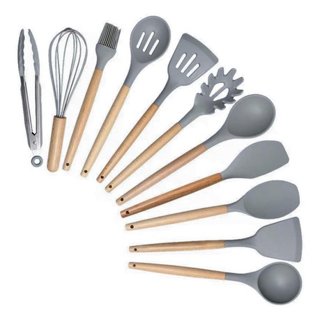 Kitchen Utensils & Knife Set - 19 Piece Complete Cook Kit(BLACK COLOR) - Image 7