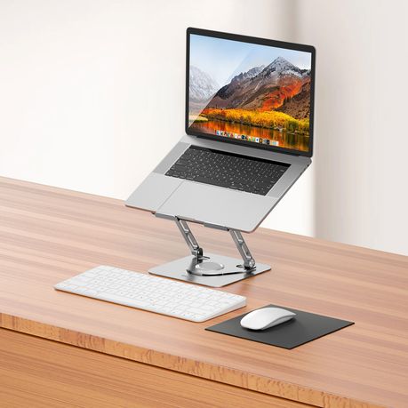 BWOO Adjustable Metal Laptop Stand with 360 Rotation Base BO-ZJ142 - Image 6