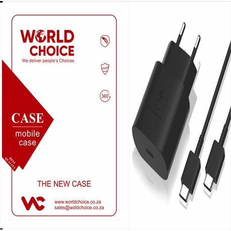 World Choice Super Fast Charging (PD 25W - USB C) & Type C to Type C Cable - Image 6