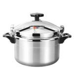 UNITED Silver Stainless steel Stovetop Pressure Cooker 9LTR