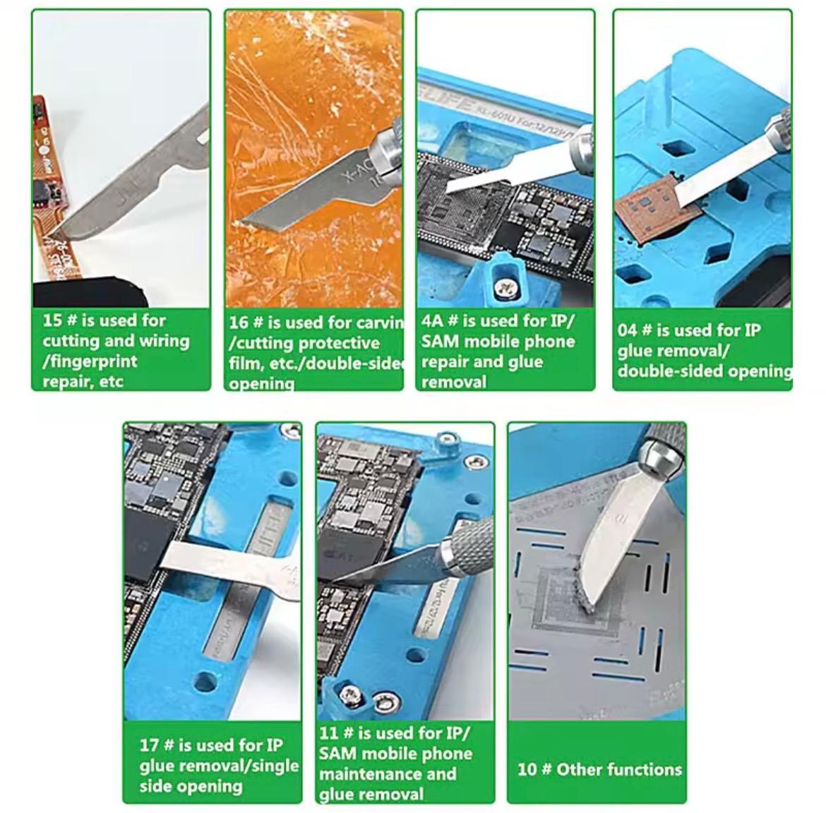Relife Knife Set RL-101B 8 In 1 - Image 2
