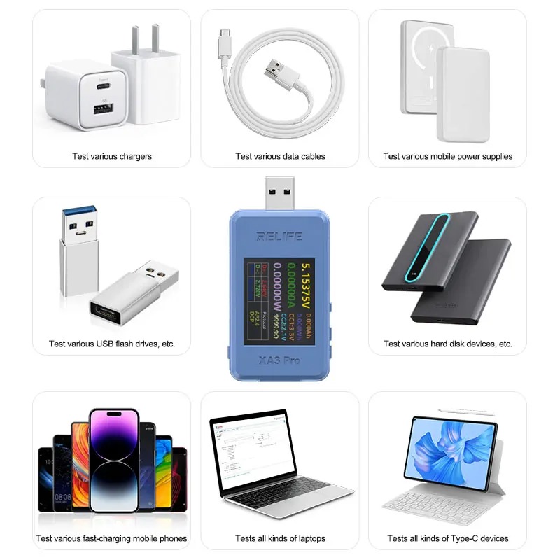 RELIFE XA3 Pro USB Smart Detector - Image 5