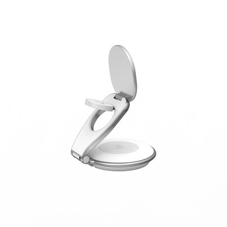 Alloy Metal and Silicone 3 in 1 Foldable Wireless Charging Stand - Image 12