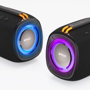 BWOO wirless portable BT speaker with RGB Light