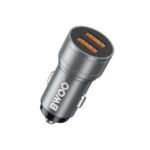 BWOO 12W 2 Ports USB Car Charger 12V to 24V
