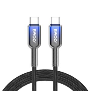 BWOO USB-C to USB-C Fast Charging Cable PD 65W 1MTR