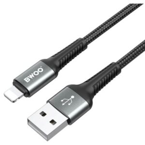 BWOO USB-A to Lightning Fast Charging Data Cable