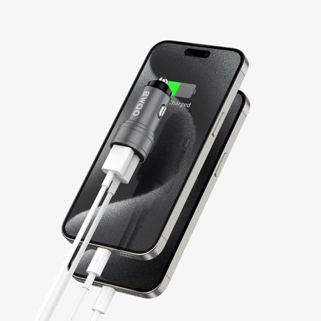 BWOO 12W 2 Ports USB Car Charger 12V to 24V - Image 3