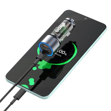 BWOO PD 30W+QC18Q Transparent Car Charger - Image 3