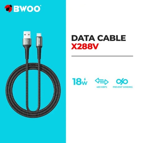 BWOO USB-A TO MICRO USB Fast charging cable - Image 3