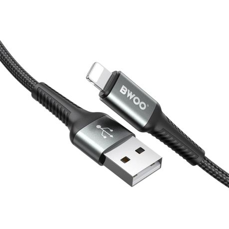BWOO USB-A to Lightning Fast Charging Data Cable - Image 3