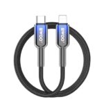 BWOO PD 27W Nylon Braided USB C to Lightning Fast Charging Cable