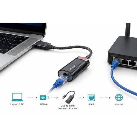 BWOO Network Adaptor Lightning to Ethernet Adaptor - Image 4
