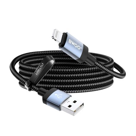 BWOO 15W Fast Charging USB-A to Lightning Cable - Image 3