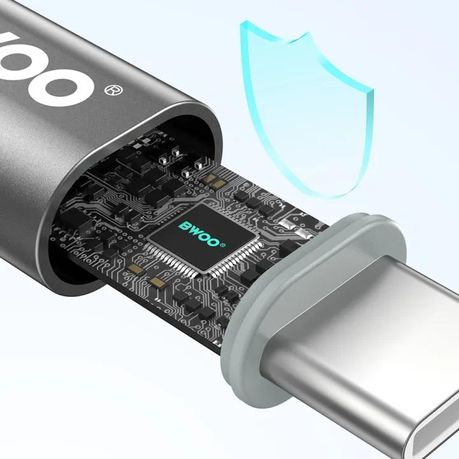 BWOO Magnetic Fast Charging Cable USB to LIGHTNING 1MTR - Image 5