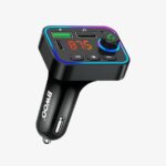 BWOO USB-A + USB-C Car Charger 3 ports FM Transmitter BT V5.3