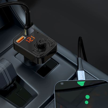 BWOO USB-A Car Charger dual ports Wireless FM Transmitter 0.8A output BT - Image 6