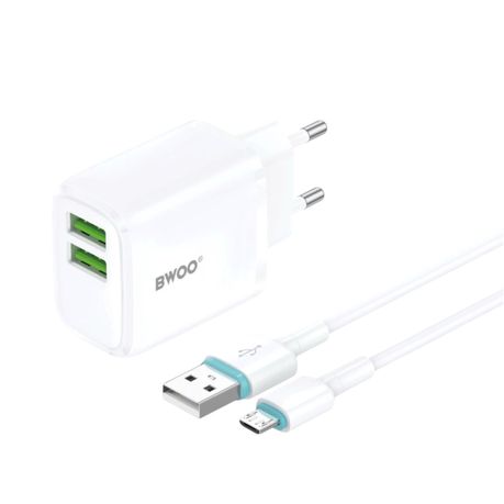 Bwoo 2 Usb Super Fast Charger Micro USB