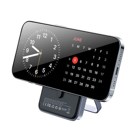 BWOO 10000mAh PD 22.5W Magnetic Power Bank with Foldable Holder - Image 3