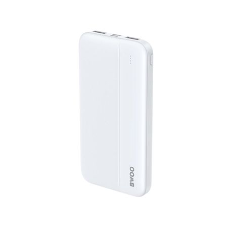 BWOO 10000 MAH Ultra Slim Dual USB-A Outputs Power Bank - Image 5