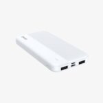 BWOO 10000 MAH Ultra Slim Dual USB-A Outputs Power Bank