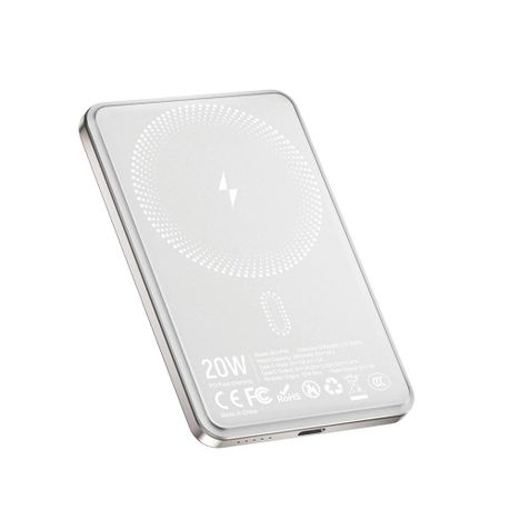 Bwoo Ultra Slim Magnetic Wireless Power Bank 5000mah - Image 2