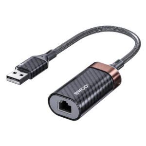 Bwoo Network Adaptor USB-A to Ethernet Network Adaptor