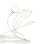 4 IN 1 Cable for smart phone & smartwatch