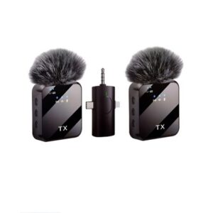 3 In 1 Wireless Microphone Suitable For Vlog Interviewing Live Vlog F11-2