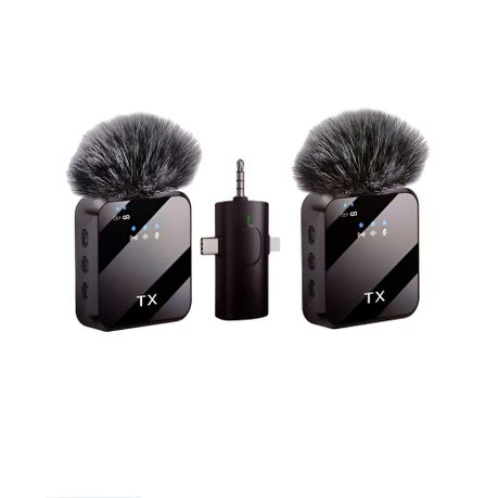 3 In 1 Wireless Microphone Suitable For Vlog Interviewing Live Vlog F11-2