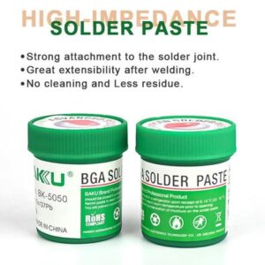 AKU BK-5050B 50g BGA Solder Paste Flux for Mobile Phone Computer 63Sn/37Pb