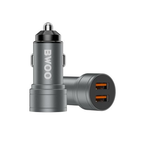 BWOO 12W 2 Ports USB Car Charger 12V to 24V - Image 6